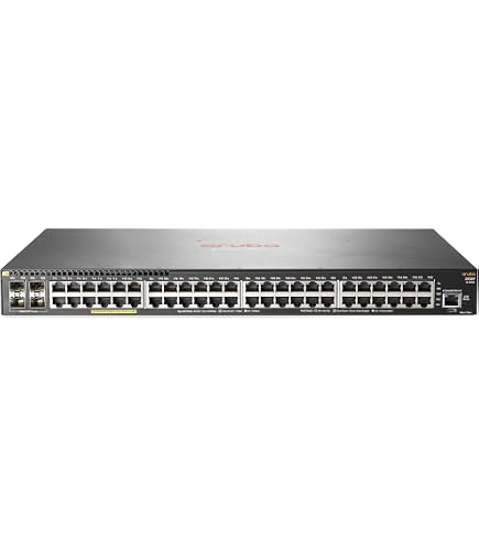Amazon.com: HP Aruba JL261A 2930F 24gb 4SFP PoE Switch (Renewed